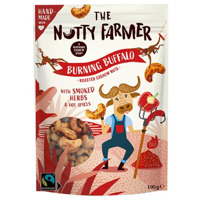 The Nutty Farmer Burning Buffalo